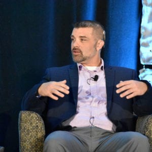 Chris DeWolfe at the CCJ Summit, credit Aaron Huff