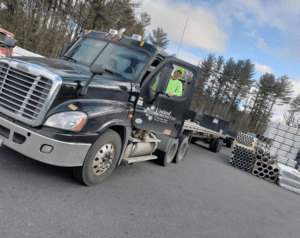 United Pipe & Steel Truck and Driver