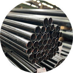 Domestic steel pipe products stocked for wholesale distribution